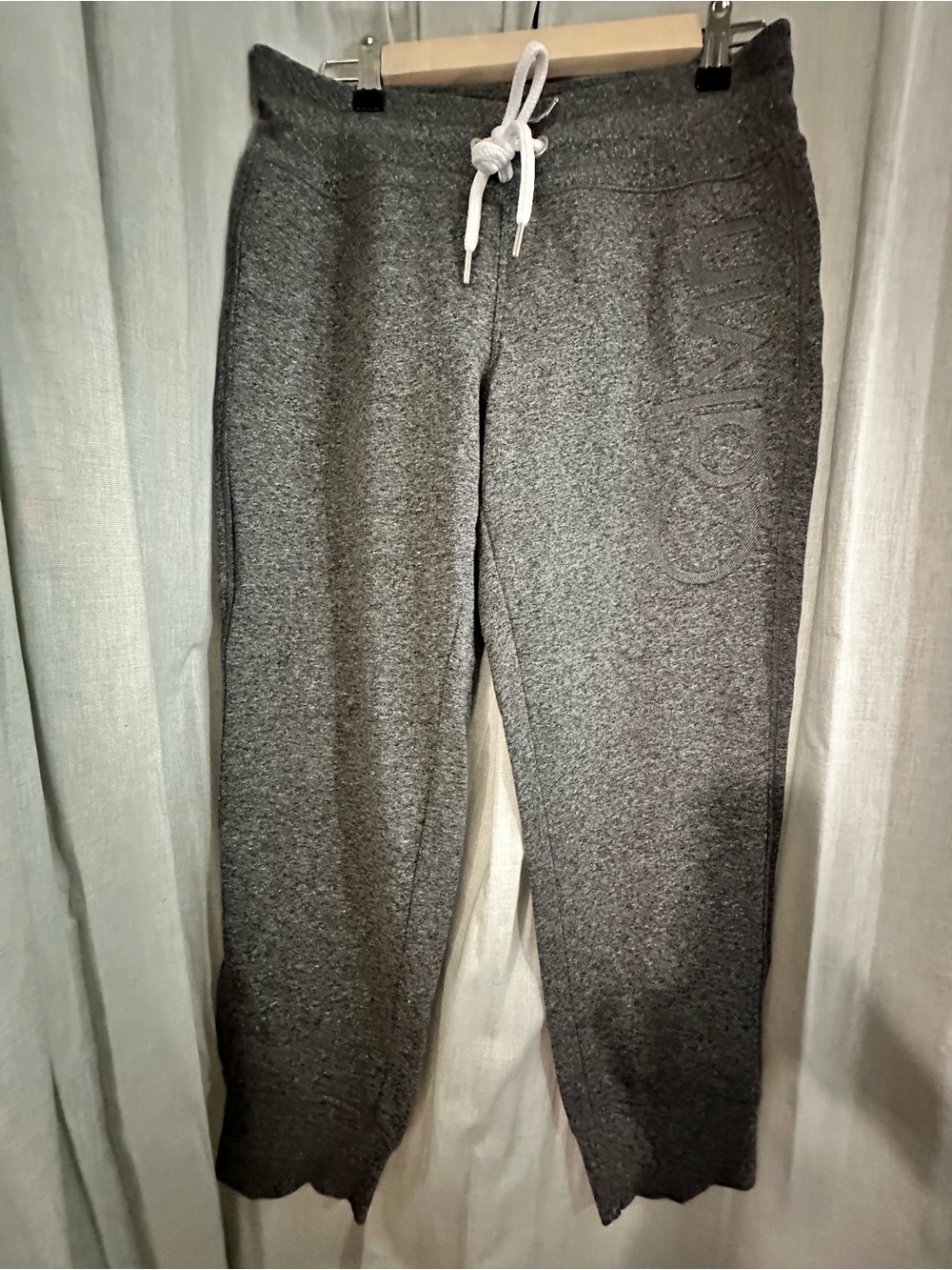 Calvin Klein Heather Gray Drawcord Joggers